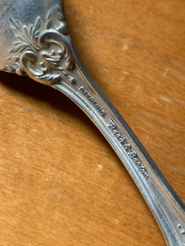Reed & Barton Francis I sterling salad fork, NO MONOGRAM - Picture 2 of 3
