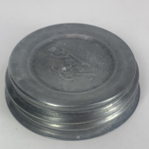 Vintage Kugel oder Atlas Zink Kappe Deckel Reg Mund Mason Einmachglas mit Glaseinsatz - Bild 12 von 16