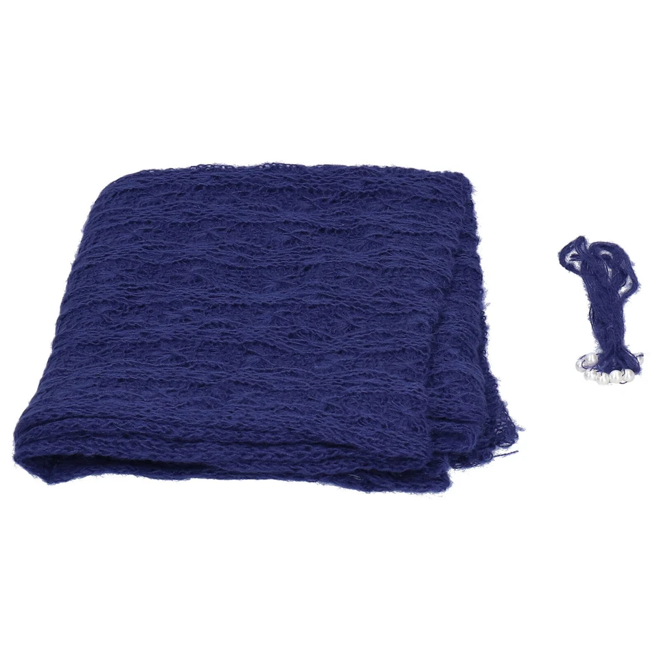 Conjunto de diadema elástica envolvente para recién nacido fotografía de bebé envoltura elástica Foto 2 de 4