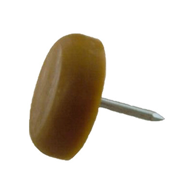 Nail-on 7/8'' Nylon-based Furniture Bottom Floor Glides