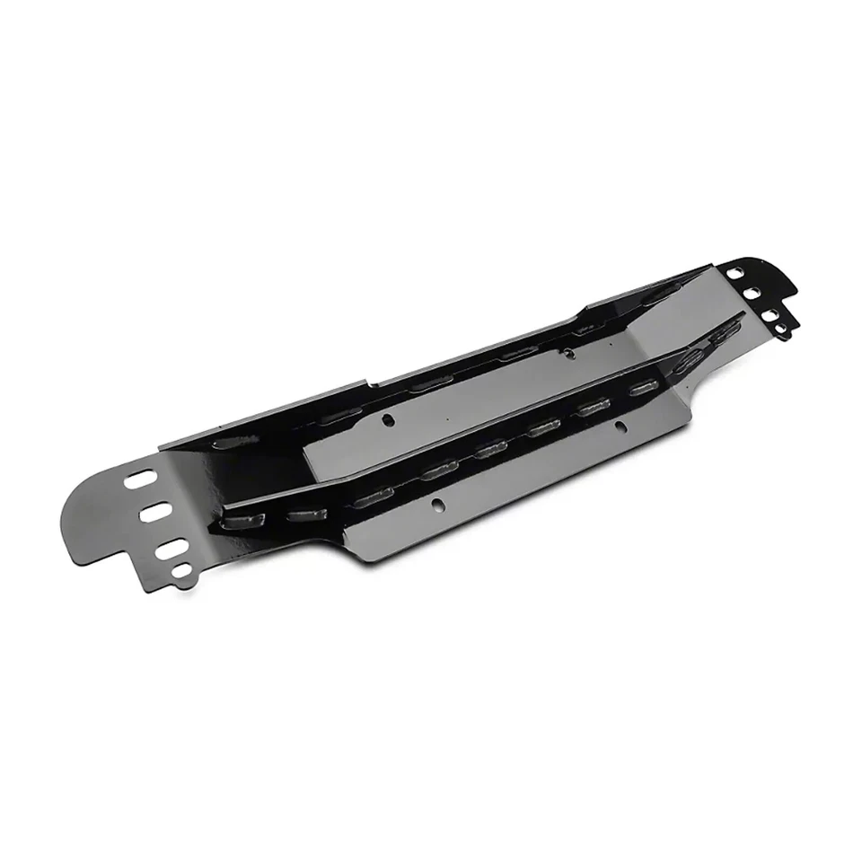 Rugged Ridge Black Steel Raised Winch Mount Plate for 87-06 Jeep Wrangler TJ YJ - Image 3 of 4