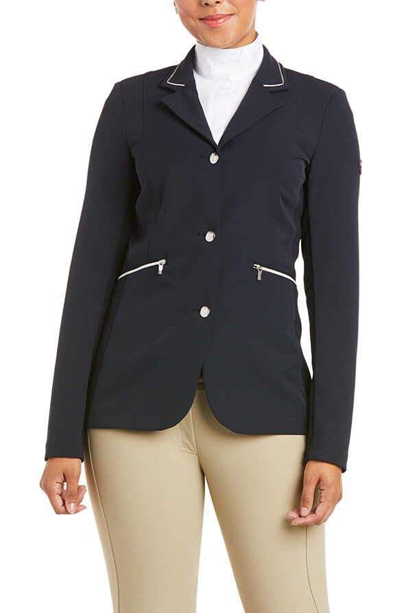Ariat Ladies Galatea Asteri Show Coat - Navy - size 16