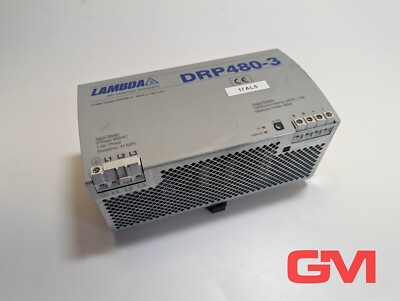 Lambda Netzteil DRP480-3 power supply E 135494 Stromversorgung 3 Phase 400VAC