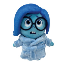 Inside Out 2 Sadness Plush 10" Pajama Version Official Licensed Disney Pixar