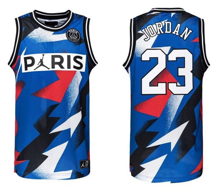 Jordan, Shirts, Jordan X Paris Saint Germain Basketball Jersey Size L