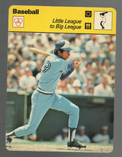 Little League to Big League 1979 SPORTSCASTER CARD  - NR MT