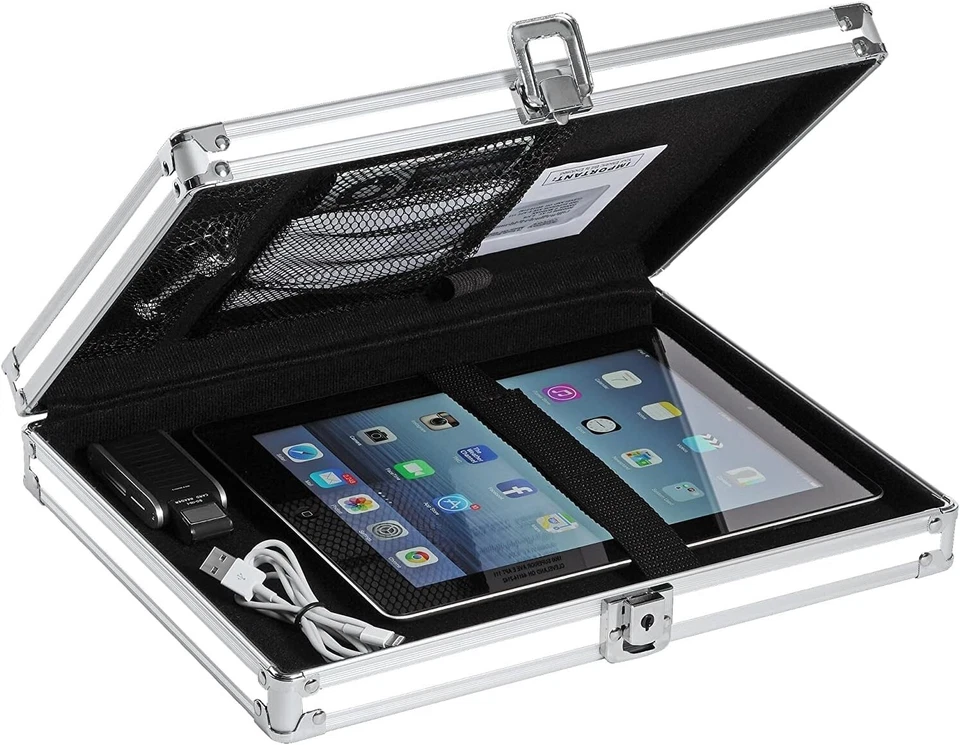 Vaultz Locking Clipboard with Storage for Letter Size Sheets, White - Image 2 of 4