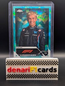 Topps Chrome Sapphire Formula 1 2023 F1 #61 Alexander Albon Aqua 25/99