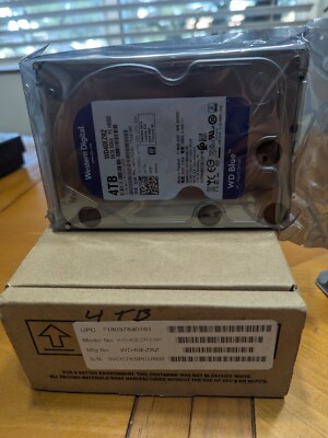 WD40EZRZ WESTERN DIGITAL 4TB THAILAND WD Blue New Sealed 75gxcbo 