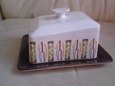 Vintage Beswick 1970 Pattern Butter Cheese Dish,USED,