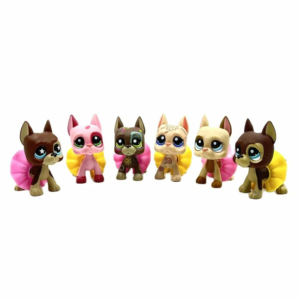 LPS CAT Littlest pet shop toys standing short hair cat original kitty fox  puppy dog Old