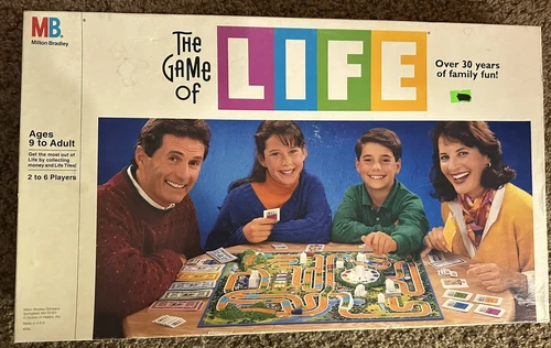 Vintage 1991 Game of a Life - Milton Bradley