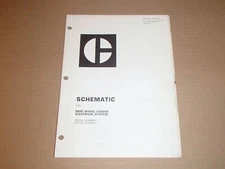 Caterpillar 980C Loader Electrical System Schematics , 63X1007 - 63X2818