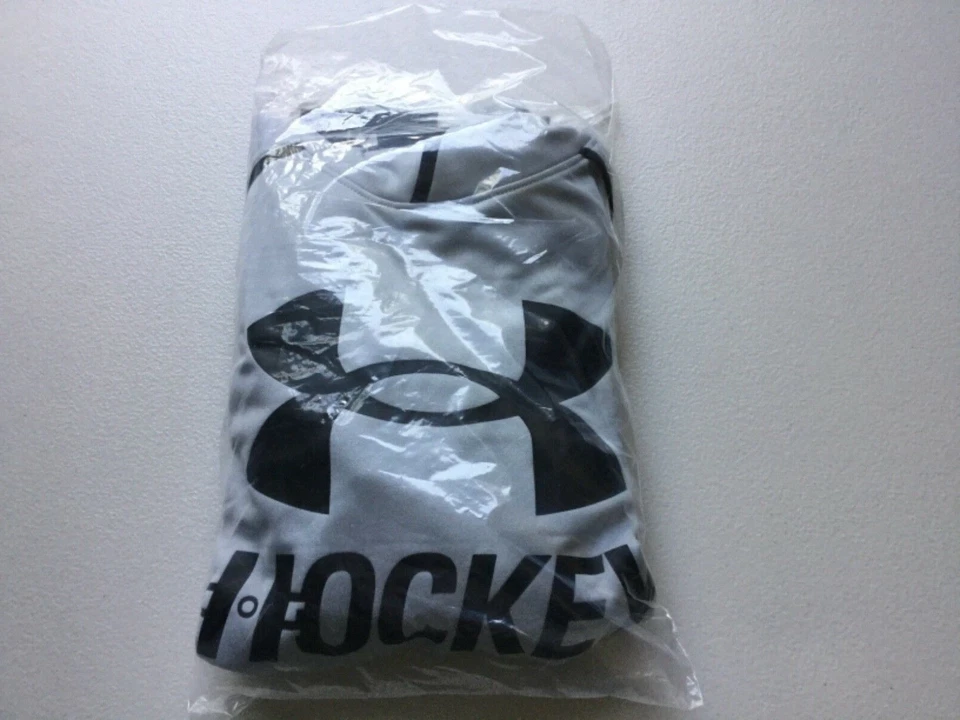 Under Armour Youth Hockey Sweatshirt BNWT Large Gray - Imagem 3 de 3