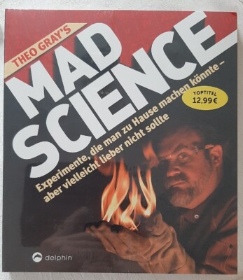 Theo Gray's - Mad Science Experimente, die man zu Hause machen kann - NEU OVP 