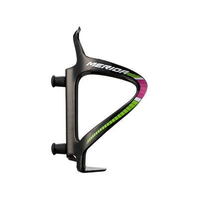 portaborraccia in carbonio team verde/rosa Merida bicicletta | eBay