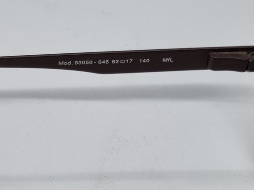 Nuevo Davidoff Moda Gafas Marco Óptico Pistola Logotipo 93050 Gafas Precio de venta sugerido por el fabricante £110 - Imagen 12 de 17