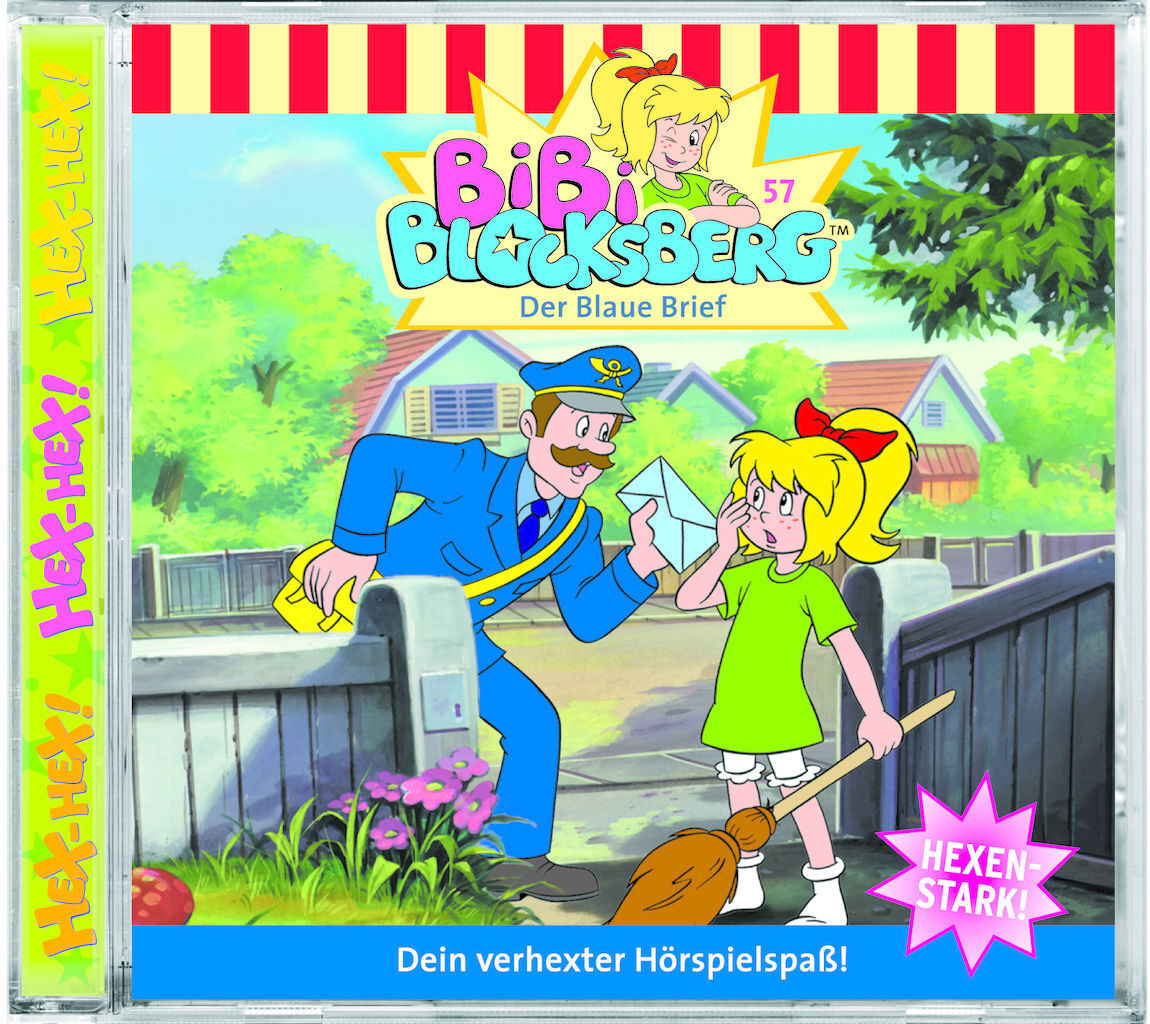 Thumbnail - Bibi Blocksberg - Der Blaue Brief - Folge 57 - Hörspiel - Cd - Neu