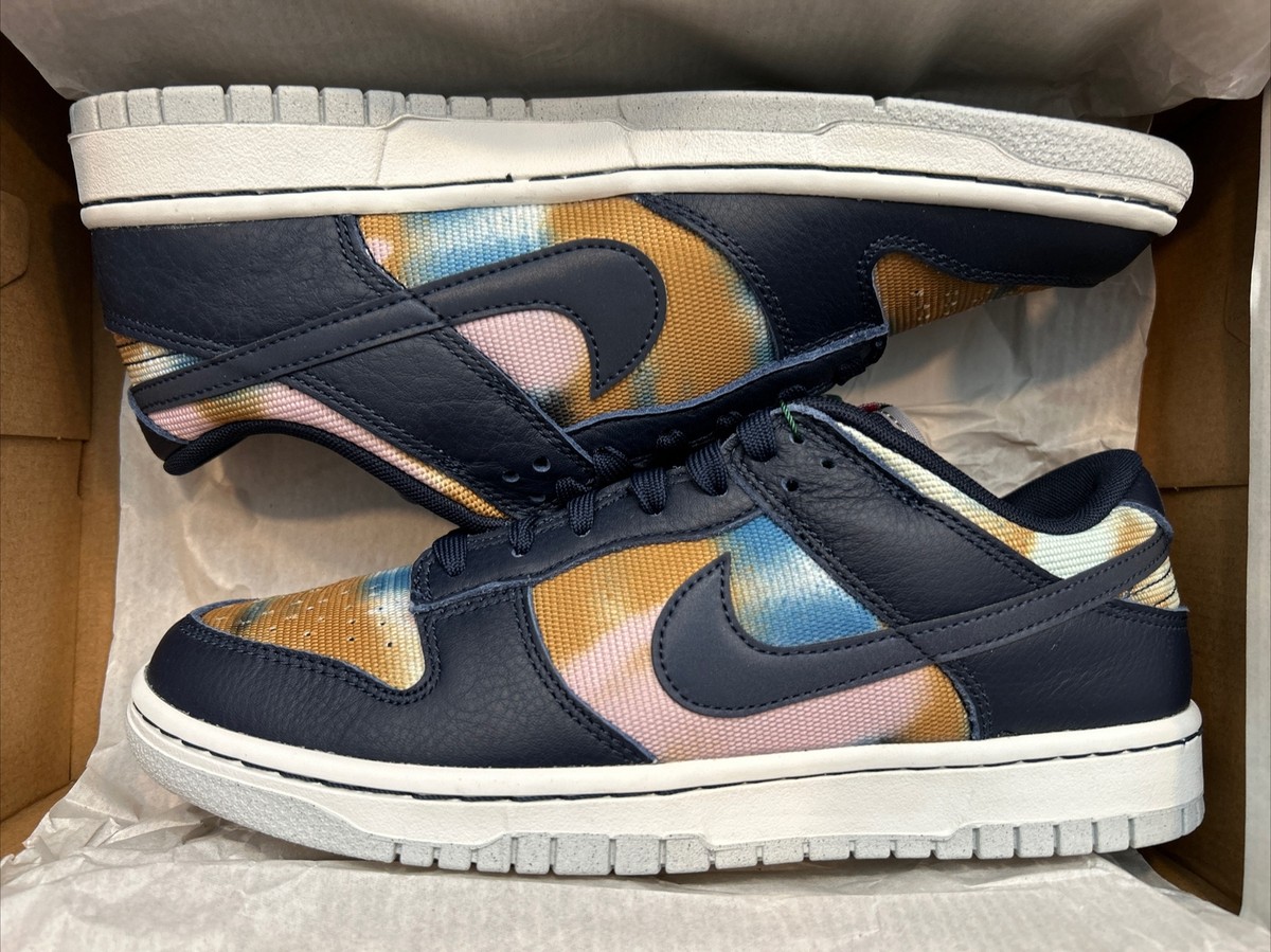 ★入手困難★Nike Dunk Low Graffiti Navy Nike Dunk Low Retro PRM Graffiti Pack “Navy” Obsidian