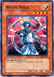 White Ninja - TLM-EN025 - Common - Unlimited Edition x3 - Near Mint