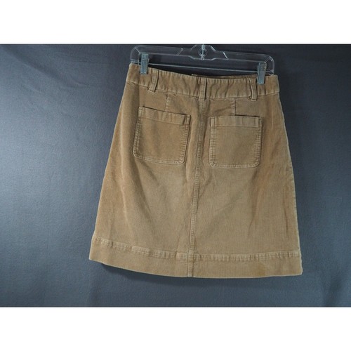Sahalie Corduroy Skirt Womens Size 6 brown four pockets tan brown - Picture 3 of 7
