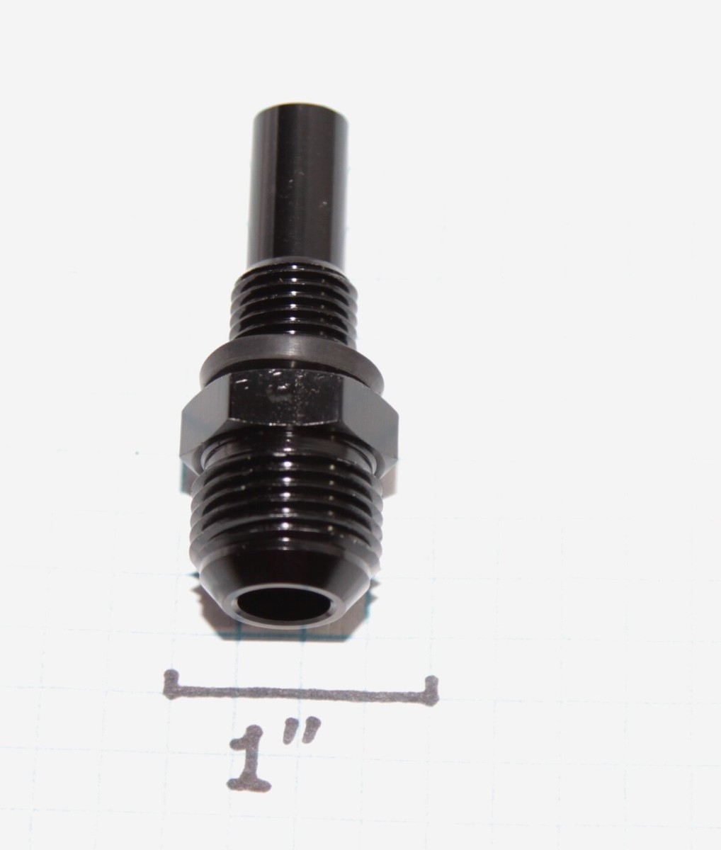 8AN X 1/4" NPS Adapter Fittings For GM 4L80E Transmission Oil Cooler (1997-2007) - EMUSA