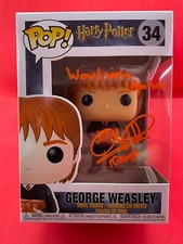 OLIVER PHELPS signed Autogramm Funko Pop HARRY POTTER in Person autograph ACOA