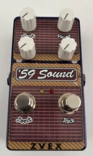 Z.Vex Effects Vertical '59 Sound Distortion Guitar Pedal Scratch and Dent