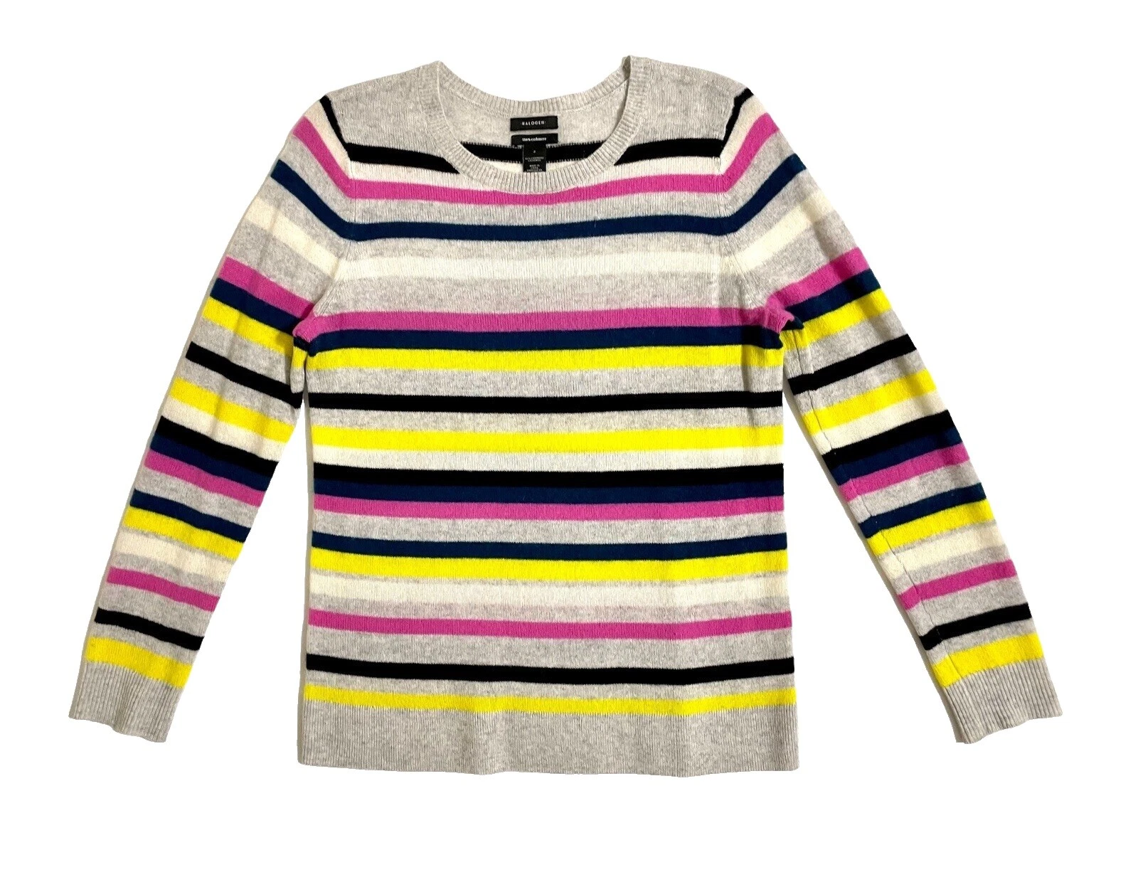 Suéteres para mujer a rayas Halogen Cashmere