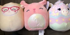 NEW Kellytoy Squishmallow 5" Bexley The Unicorn - Easter Bop  Lily The Llama  🐣