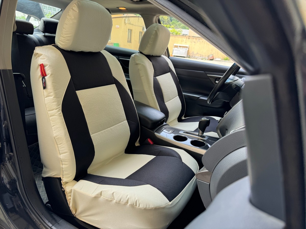 For Volvo XC90 Car Seat Covers Front Set Waterproof Black Beige