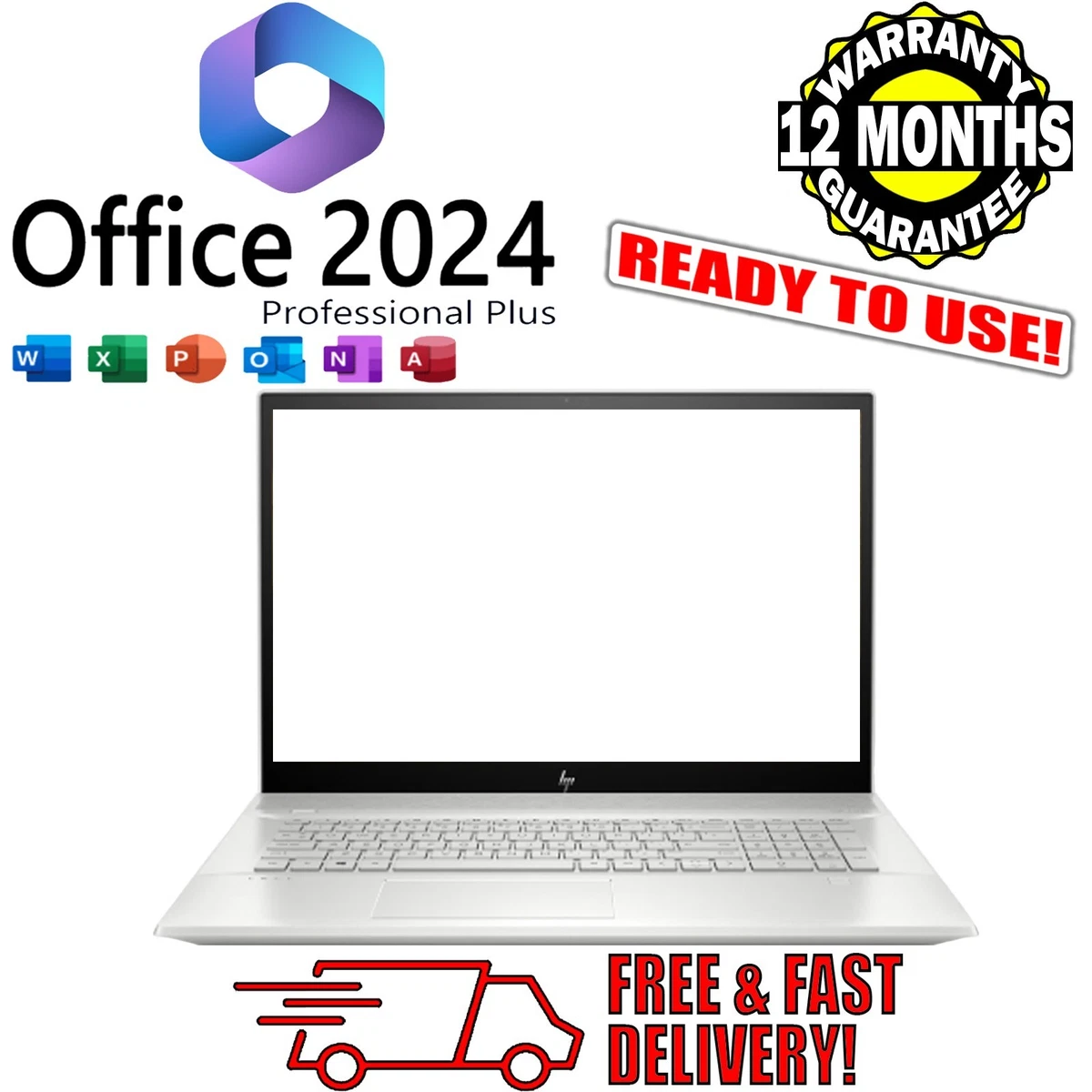 HP Intel Core i7 8th Gen. 8 GB RAM PC Laptops & Netbooks for sale