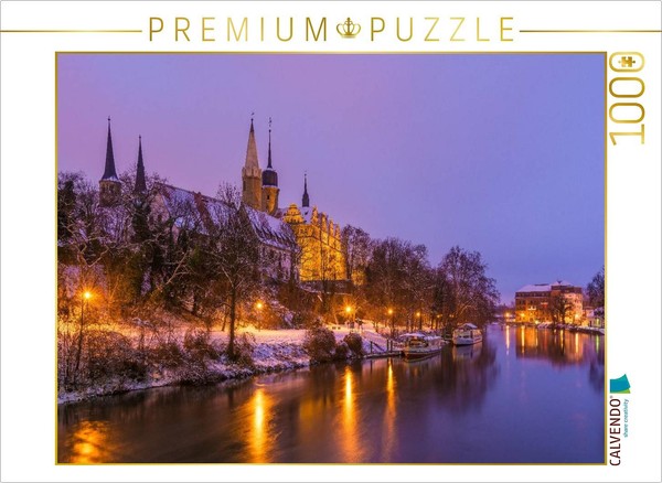 Calvendo Puzzle Schloss Merseburg | 1000 Teile Lege-GrößE 64 × 48 Cm Foto-Puzzle-image