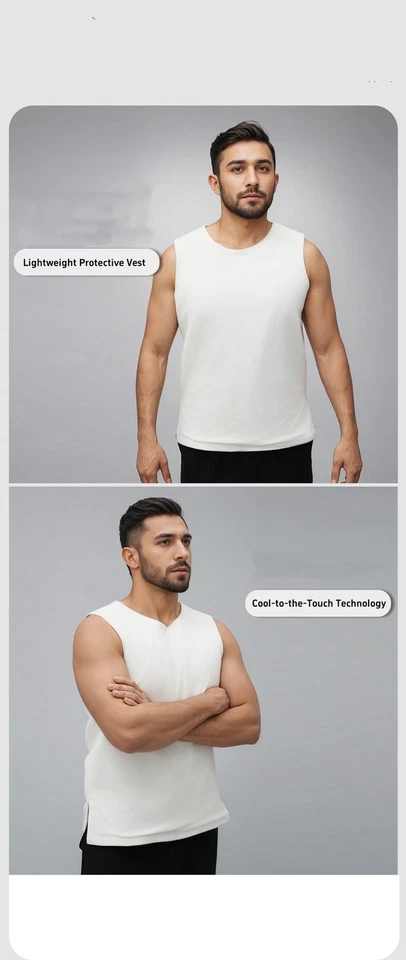 Cut Resistant Vest Multifunction Soft Stab Proof Clothing Breathable - Image 4 of 4