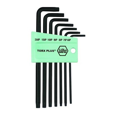 Wiha 36690 7 Piece Torxplus L-Key Long Arm Set