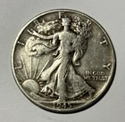 1945-P Walking Liberty Half Dollar - Average Circulated Condition .36169 oz ASW