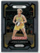 Layshia Clarendon 2024-25 Panini Prizm Monopoly WNBA Los Angeles Sparks #57