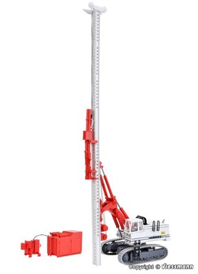 Kibri H0 11253 LIEBHERR 974 Mit Ramm- und Ziehgerät
