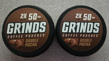 2 Containers Double Mocha 2X Caffeine Grinds Coffee on Shark Tank New