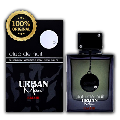 Club de Nuit Urban Man Elixir by Armaf 3.6 oz Eau de Parfum for Men New In Box
