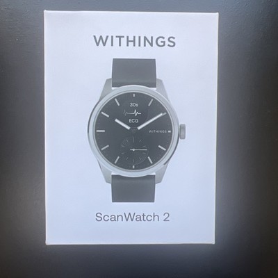Withings ScanWatch 2 - 42mm schwarz