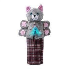 Cat Wrestling Puppet Interactive Cute Funny Toys Cat Wrestler Puppet Play Glove