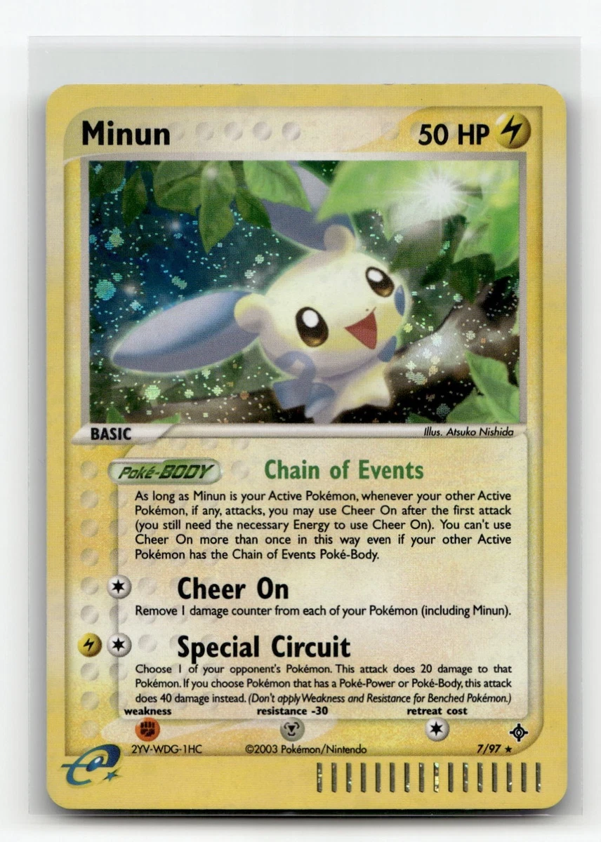 Plusle Minun In Pokémon Individual Trading Cards for sale | eBay