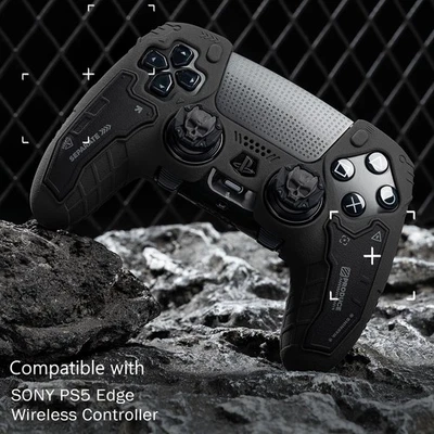 GeekShare G.S.TAC Case for PS5 Edge Wireless Controller + Thumb grips + Sticker