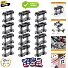 15pcs 40 Roller Chain Connecting Links, Master Connector Link, Heavy Duty Man...
