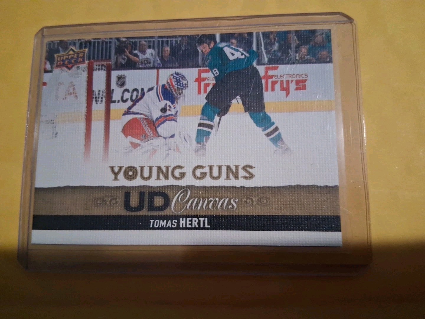 Tomas Hertl 2013-14 Upper Deck Young Guns Canvas C119 San Jose Sharks RC