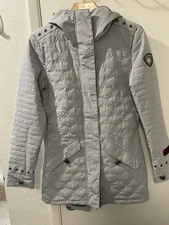 Alp n Rock Hooded Jacket Small Silver