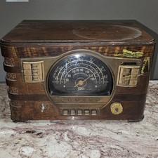 Zenith7S629 Wood Tube Radio