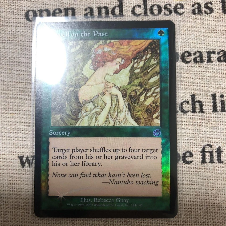 MTG Dwell on the Past Nostalgia Foil English Unused Collector Card - Image 2 of 4