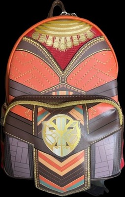 Loungefly Marvel Mini Backpack Black Panther Wakanda Forever Okoye with wallet